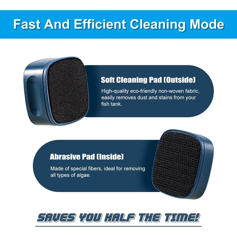 Limpiador Magnético Mini Acuario DaToo 8MM - Eficaz y Duradero