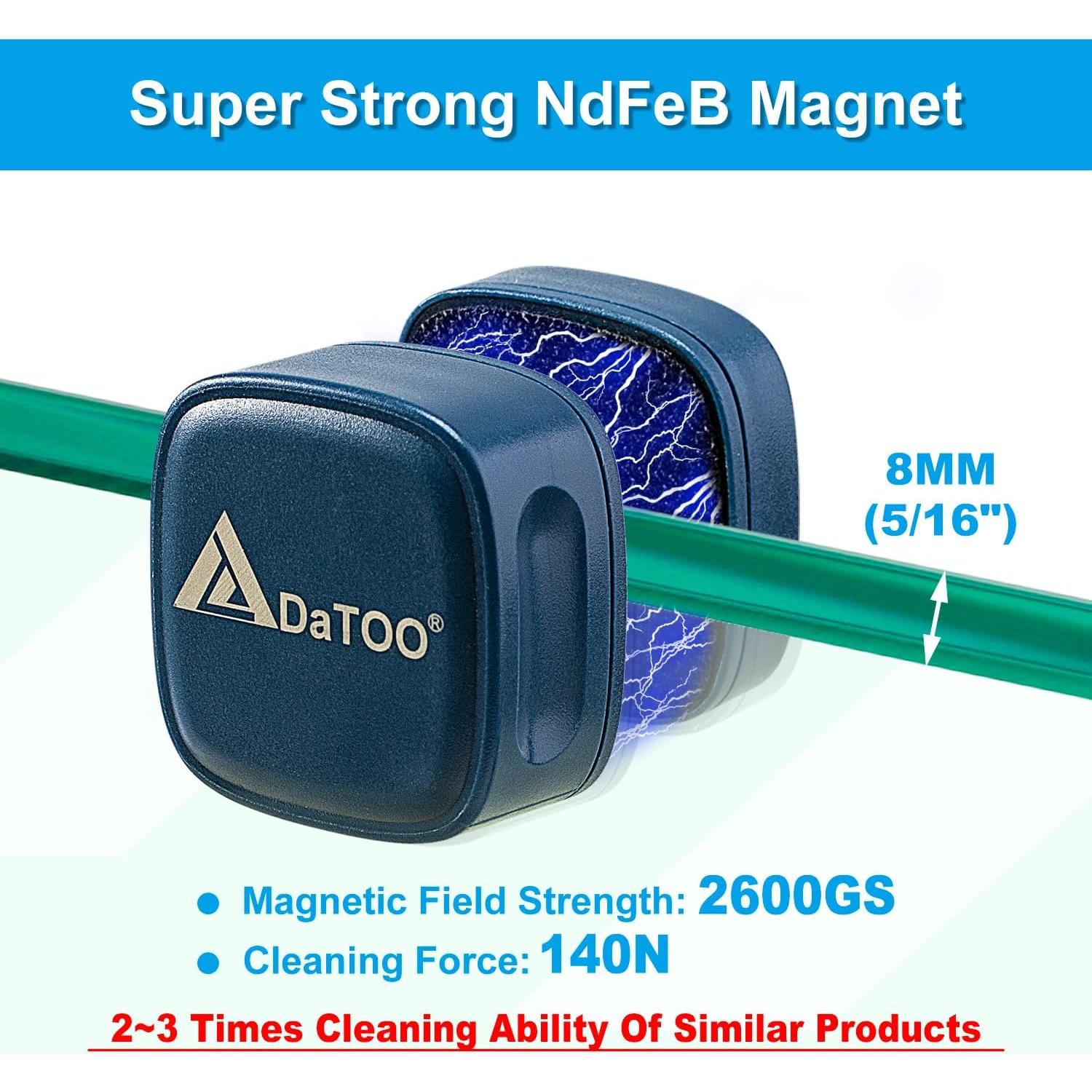 Limpiador Magnético Mini Acuario DaToo 8MM - Eficaz y Duradero