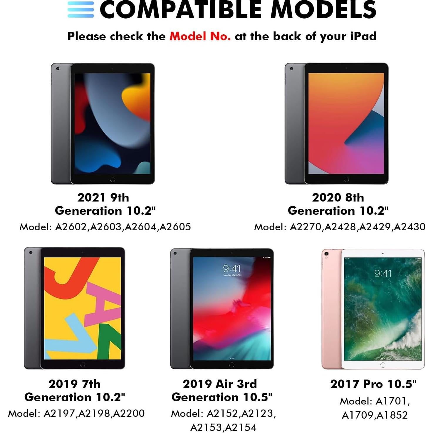 Funda Teclado Inalámbrico LAMA con Touchpad para iPad 10.2