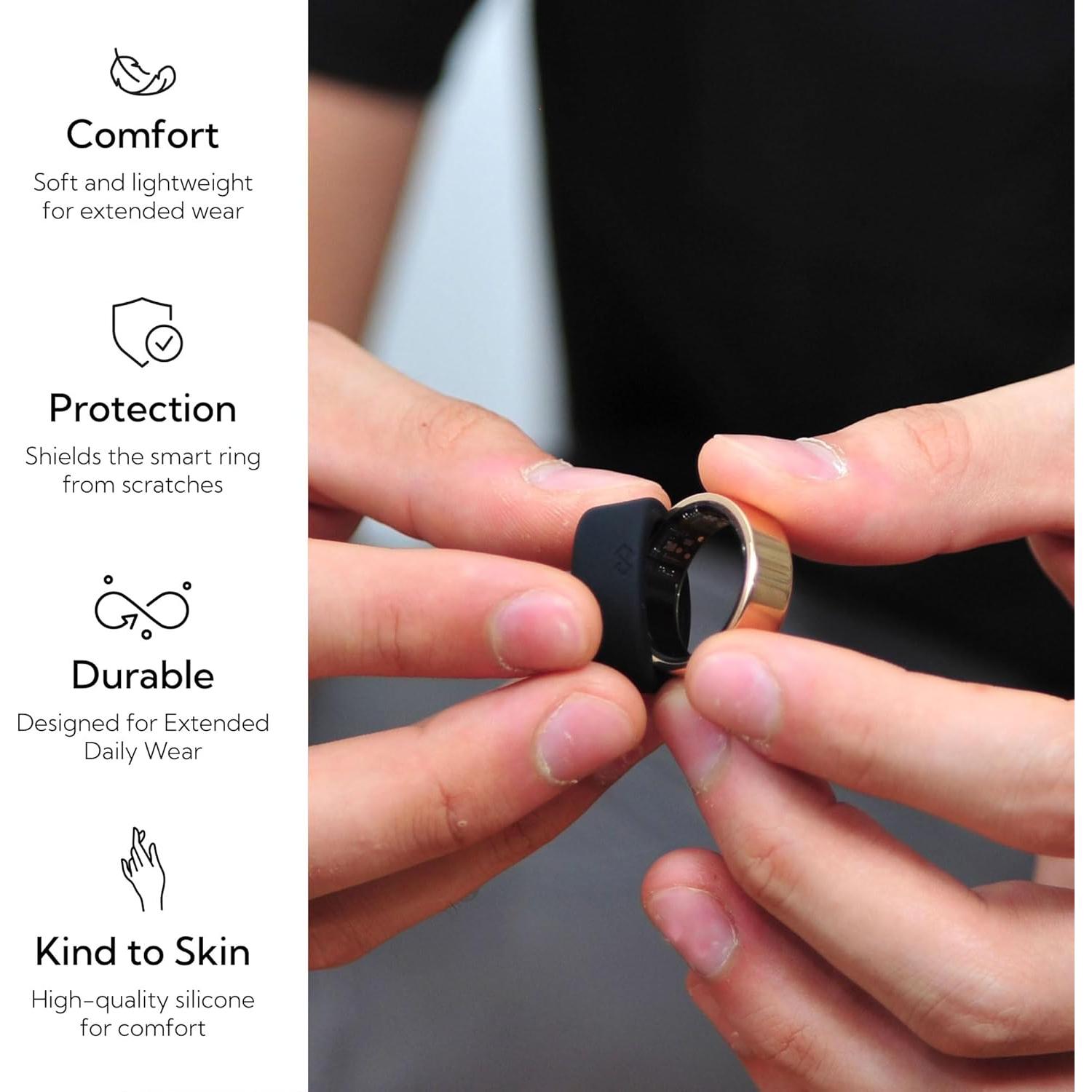 Protector de Silicona Rinfit para Anillos Inteligentes 8mm