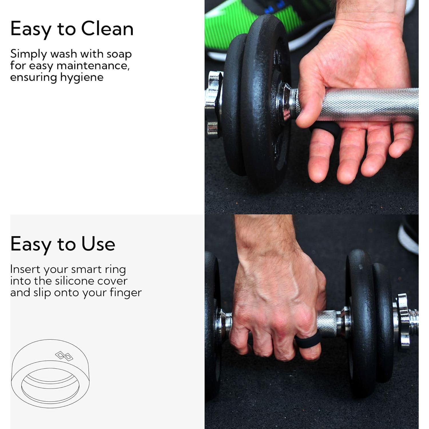 Protector de Silicona Rinfit para Anillos Inteligentes 8mm