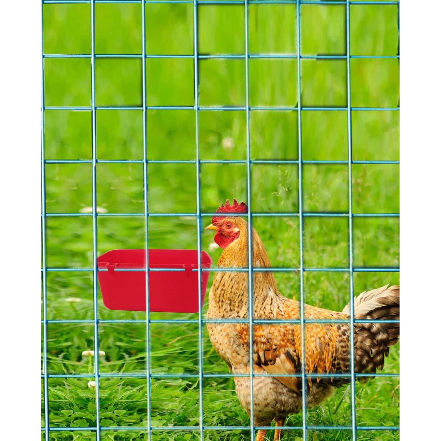 Paquete de 12 Comederos y Bebederos para Mascotas 600 ml