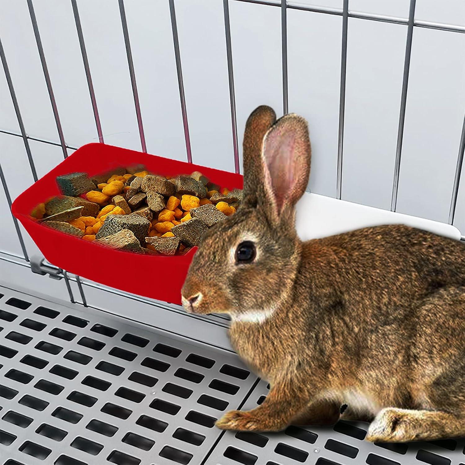 Paquete de 12 Comederos y Bebederos para Mascotas 600 ml