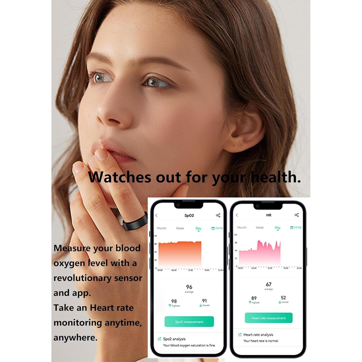 Anillo Inteligente cnBro R08 Monitor de Salud y Fitness