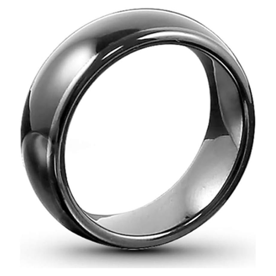 Anillo inteligente RFID Hecere T5577 21mm cerámico negro