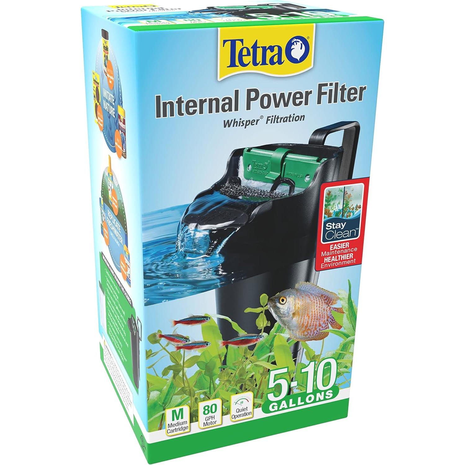 Filtro Interno Tetra Whisper 10i para Acuarios 11 a 38 L