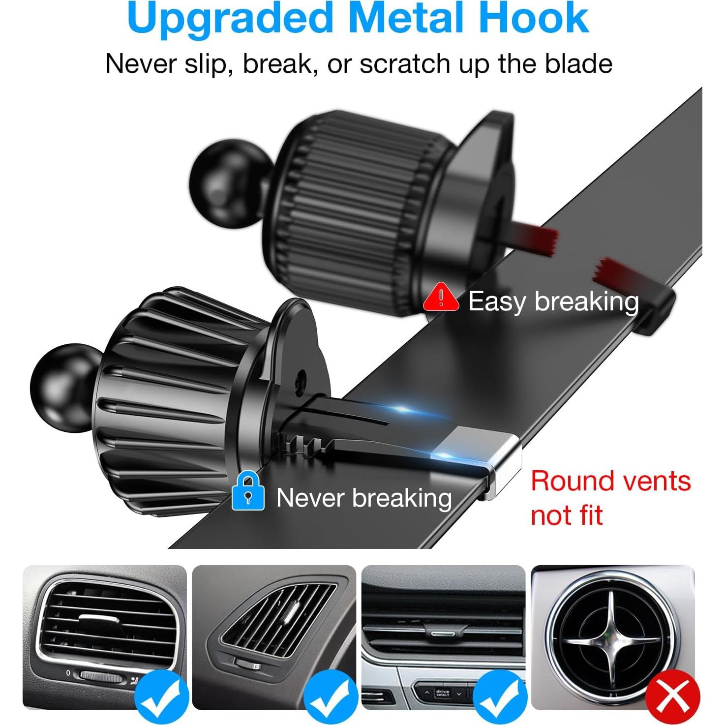 Cargador Inalámbrico MagSafe Kaistyle 15W para Auto - Soporte 2 en 1