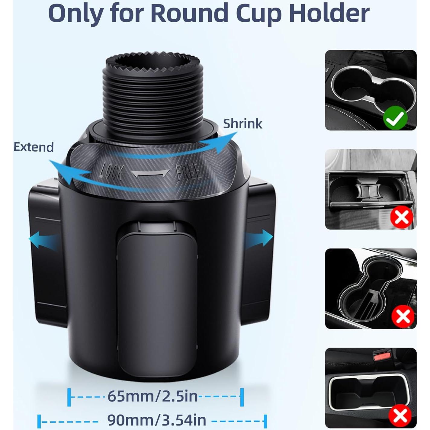 Soporte de Teléfono para Taza MagSafe Volport - Ajustable 360°