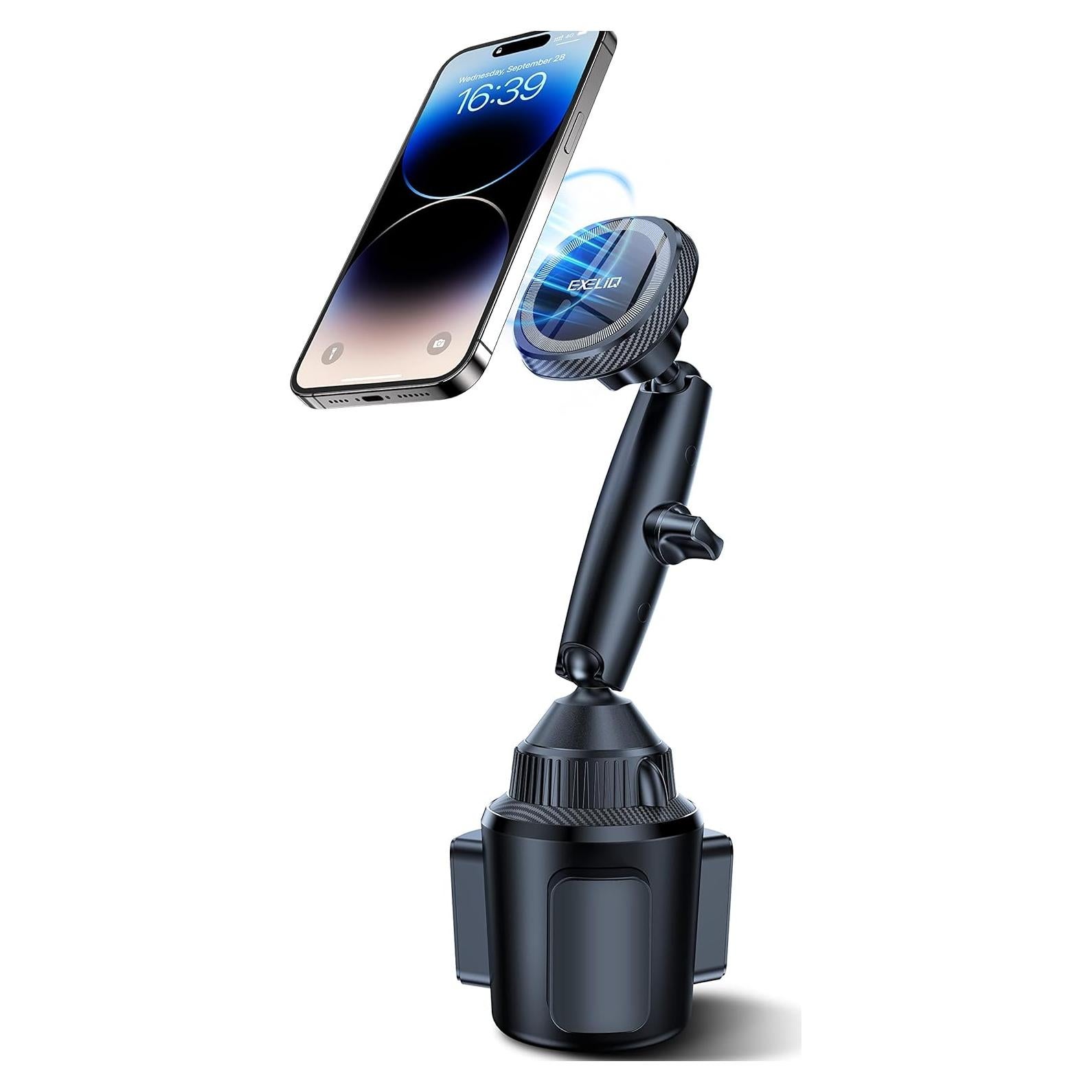 Soporte Magnético para Teléfono EXELIQ en Portavasos