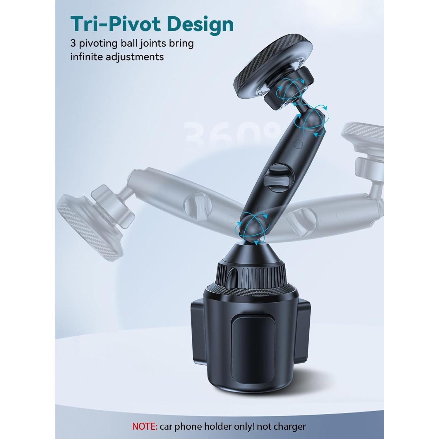 Soporte Magnético para Teléfono EXELIQ en Portavasos