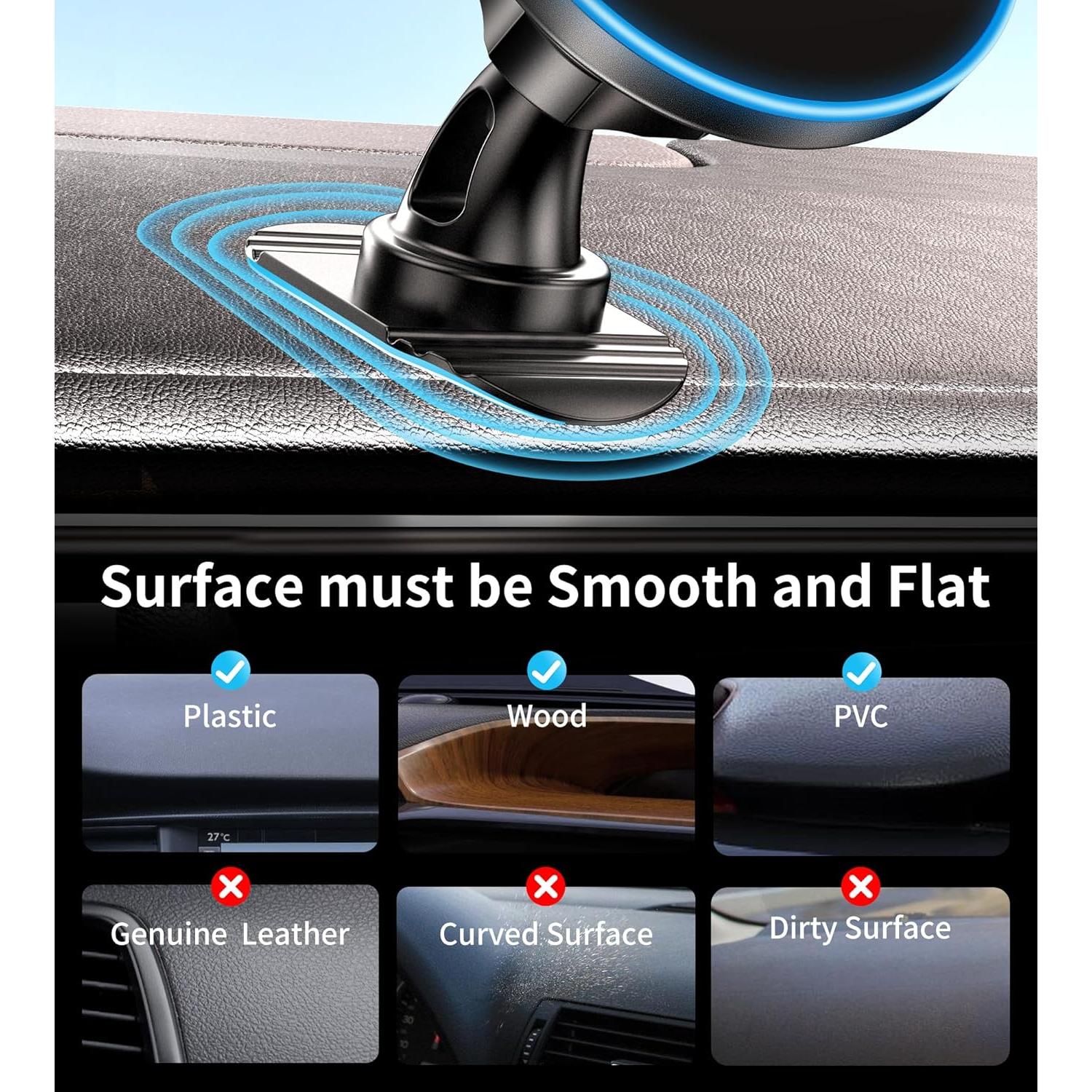 Soporte Cargador Inalámbrico Magsafe para iPhone 12-16