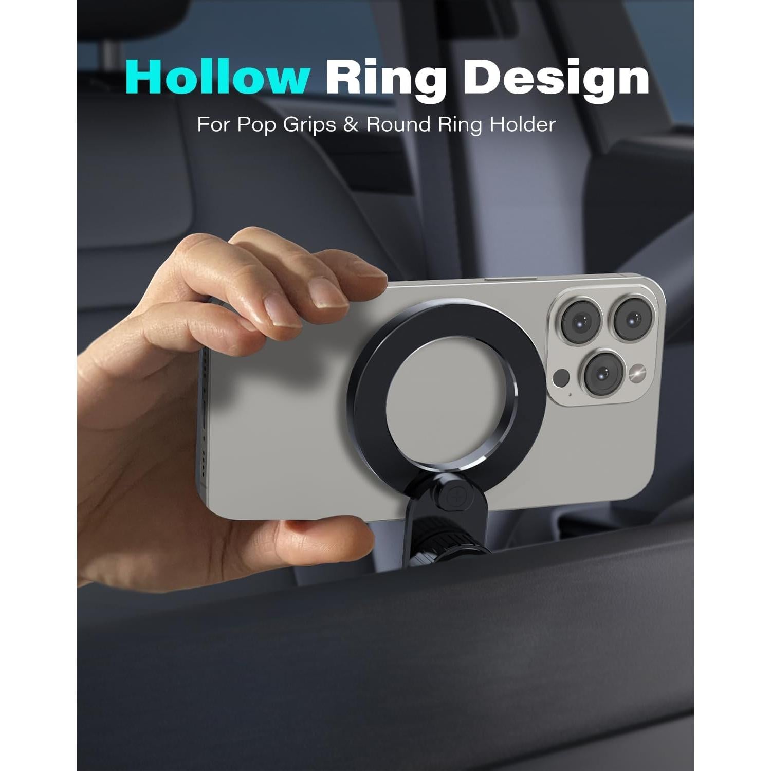 Soporte de Teléfono CD 1Zero Magsafe 17 Imanes para iPhone