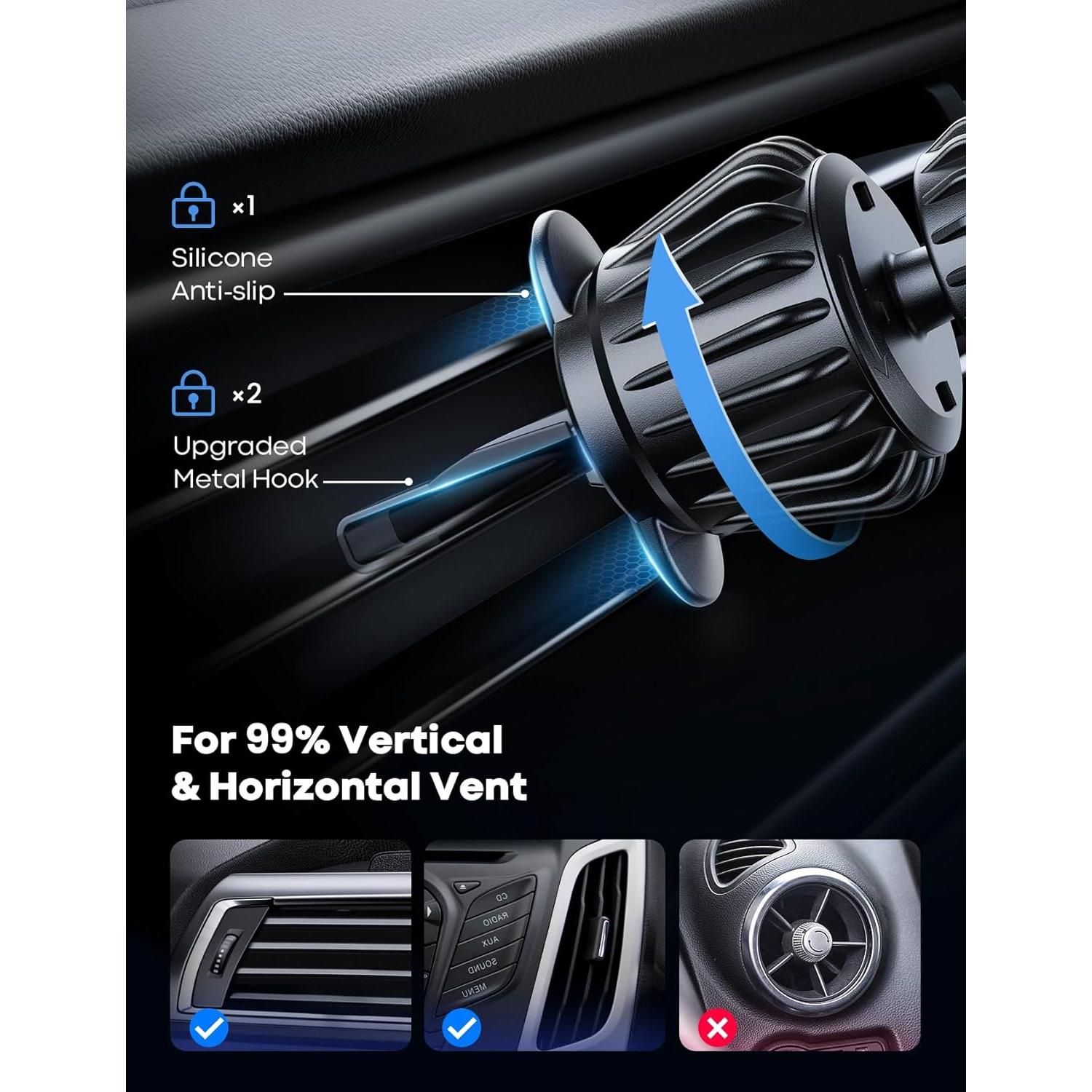 Soporte Magnético para Auto Lamicall MagSafe 20 Imán 2024