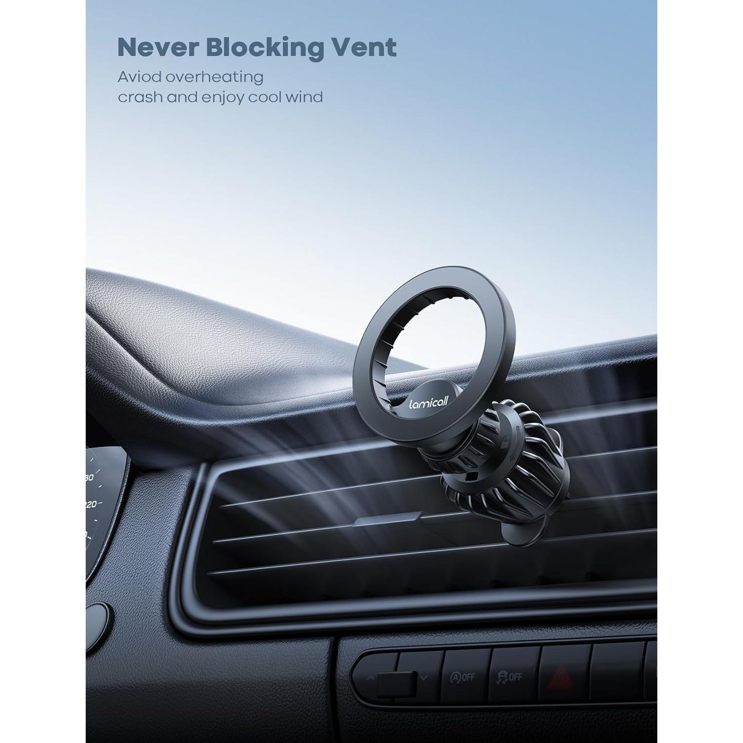 Soporte Magnético para Auto Lamicall MagSafe 20 Imán 2024