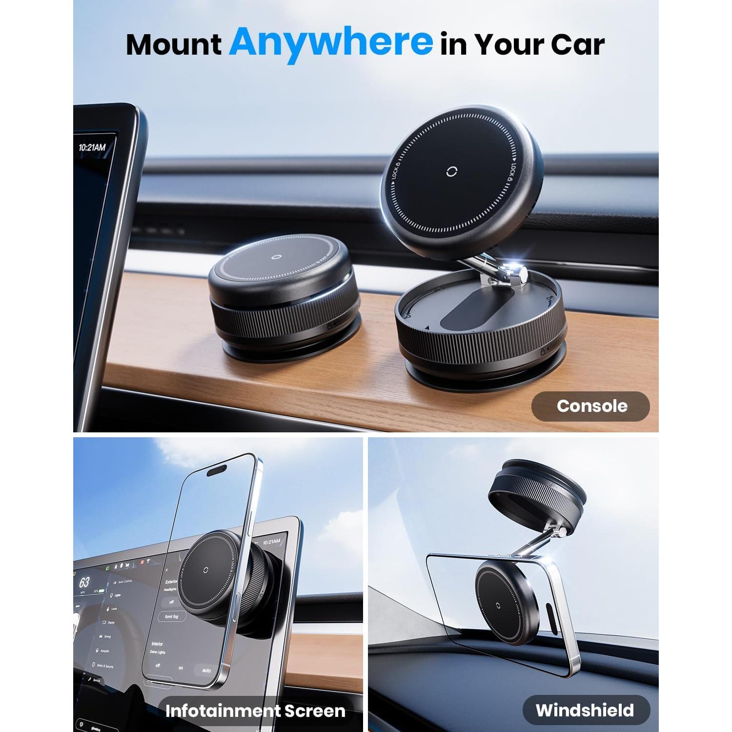 Soporte Magnético para Teléfono MiiKARE 360° Ajustable