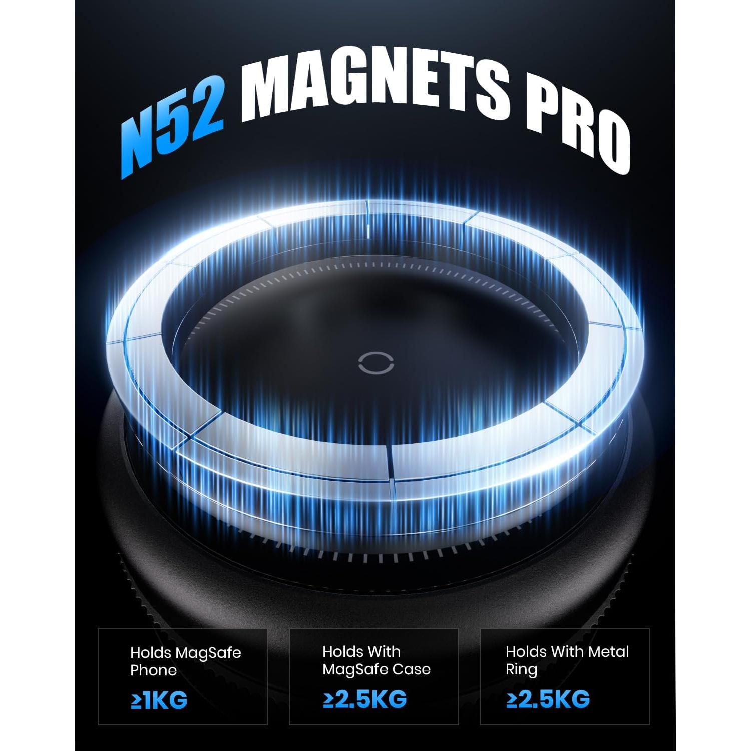 Soporte Magnético para Teléfono MiiKARE 360° Ajustable