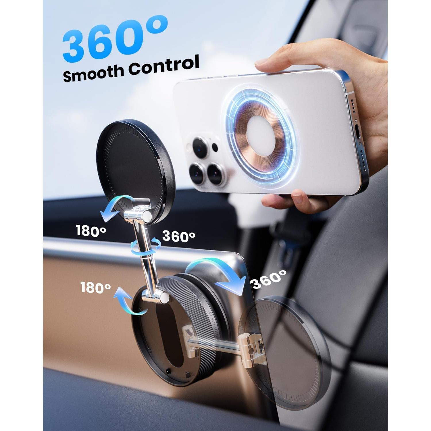 Soporte Magnético para Teléfono MiiKARE 360° Ajustable