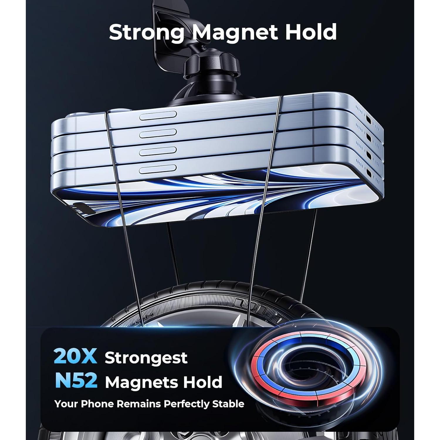 Soporte para Teléfono MagSafe AREDAN 2 en 1 para Auto