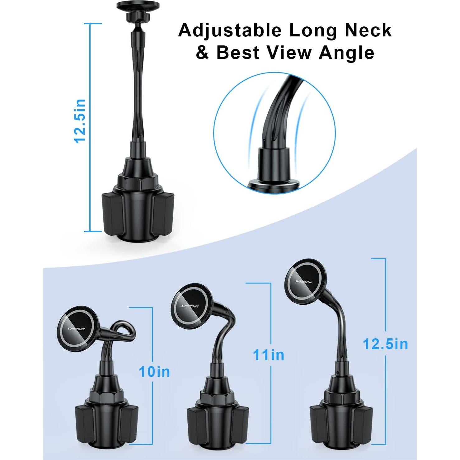 Soporte de Teléfono Magnético para Coche SUPERONE Ajustable