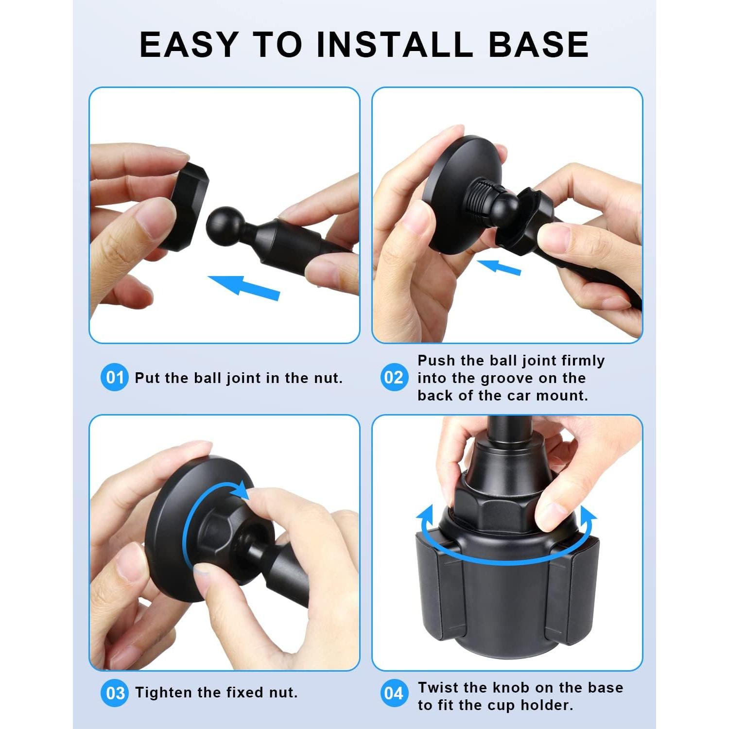 Soporte de Teléfono Magnético para Coche SUPERONE Ajustable