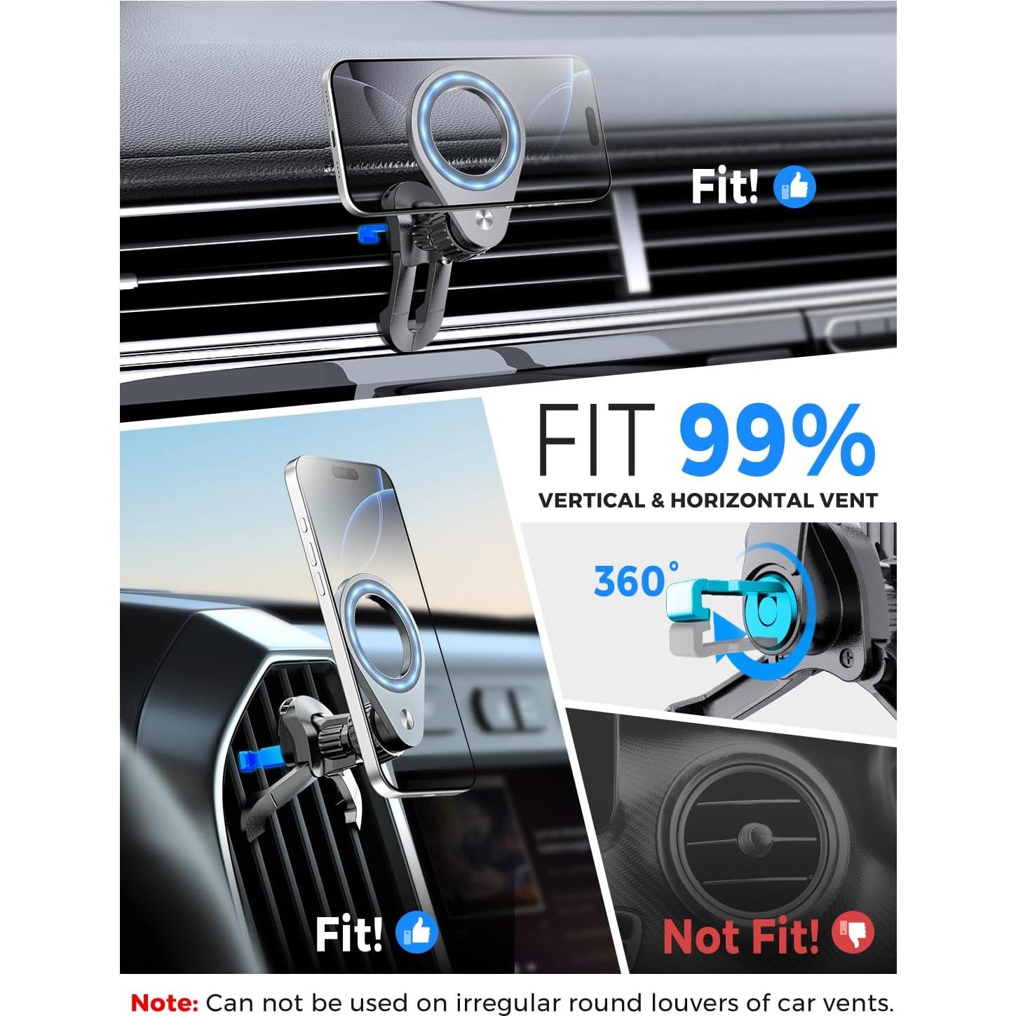 Soporte Magnético para Auto eSamcore MagSafe 2 Paquete