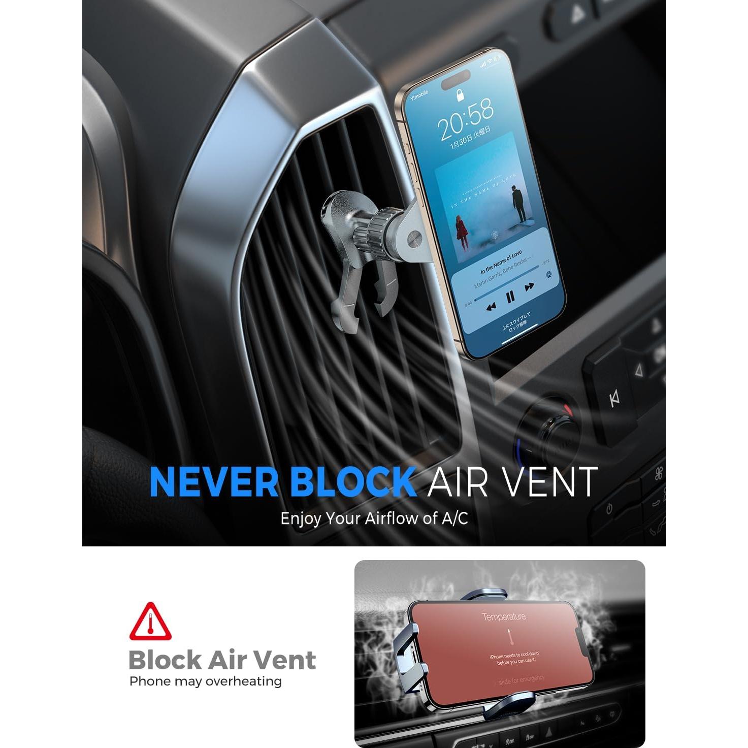 Soporte Magnético para Auto eSamcore MagSafe 2 Paquete