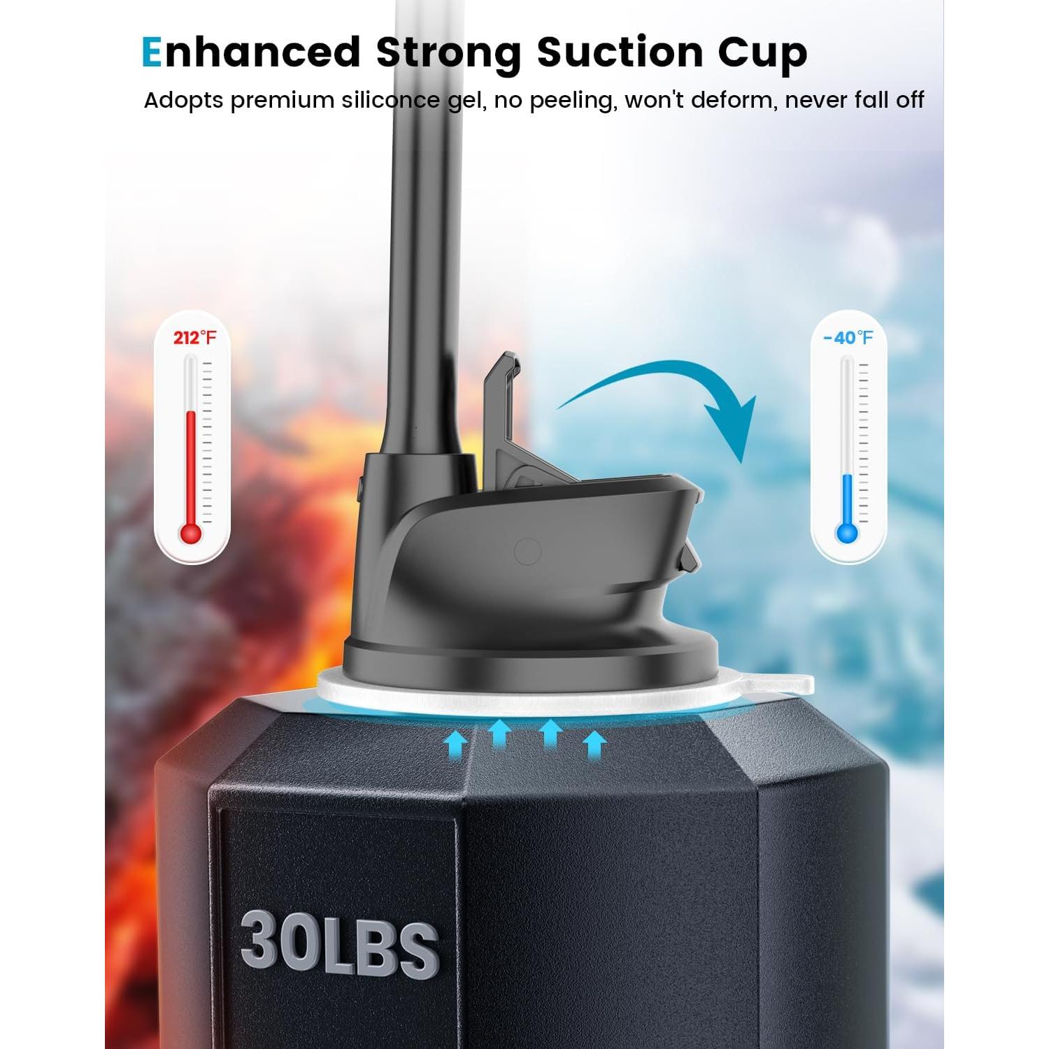 Soporte de Coche Magnético APPS2Car para iPhone 16 Pro Max