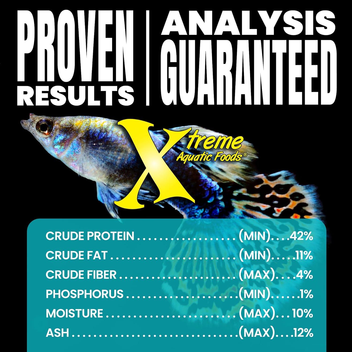 Alimento para Peces Xtreme Crave Flake 100g Espirulina y Krill