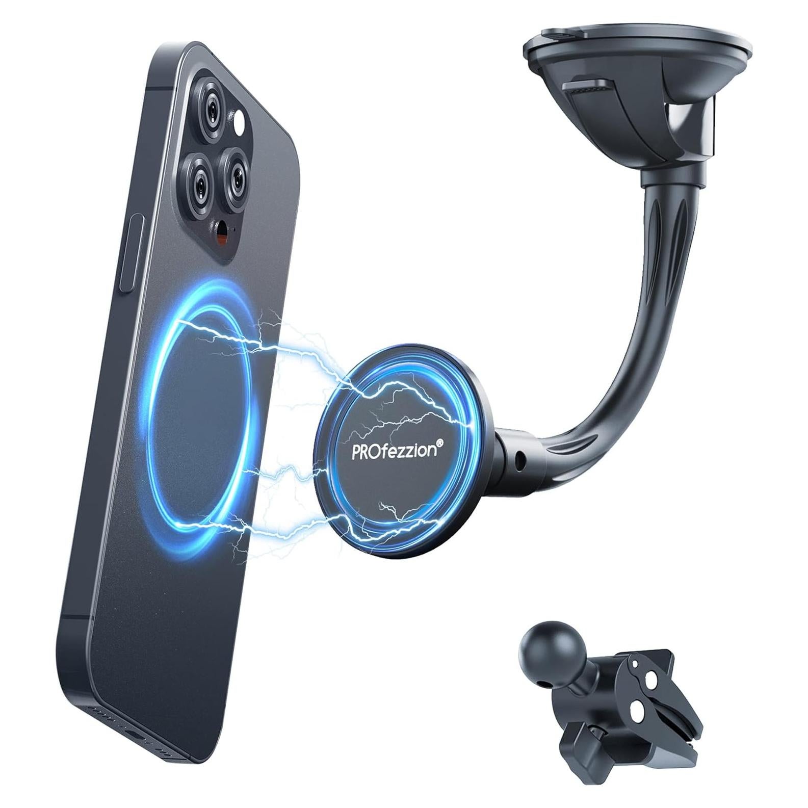 Soporte Magnético para Teléfono PROfezzion MagSafe 3 en 1
