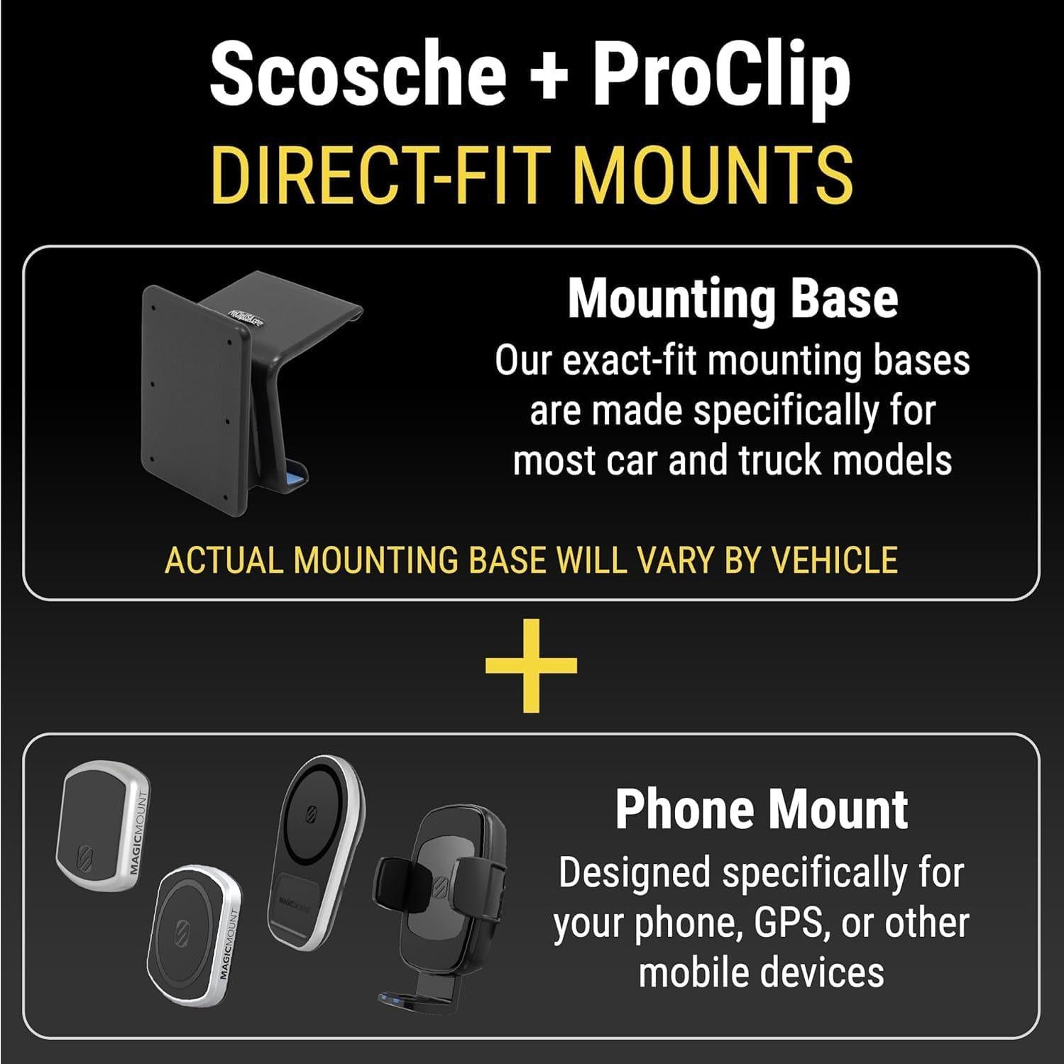 Soporte Magnético para Teléfono Scosche MagicMount Pro2