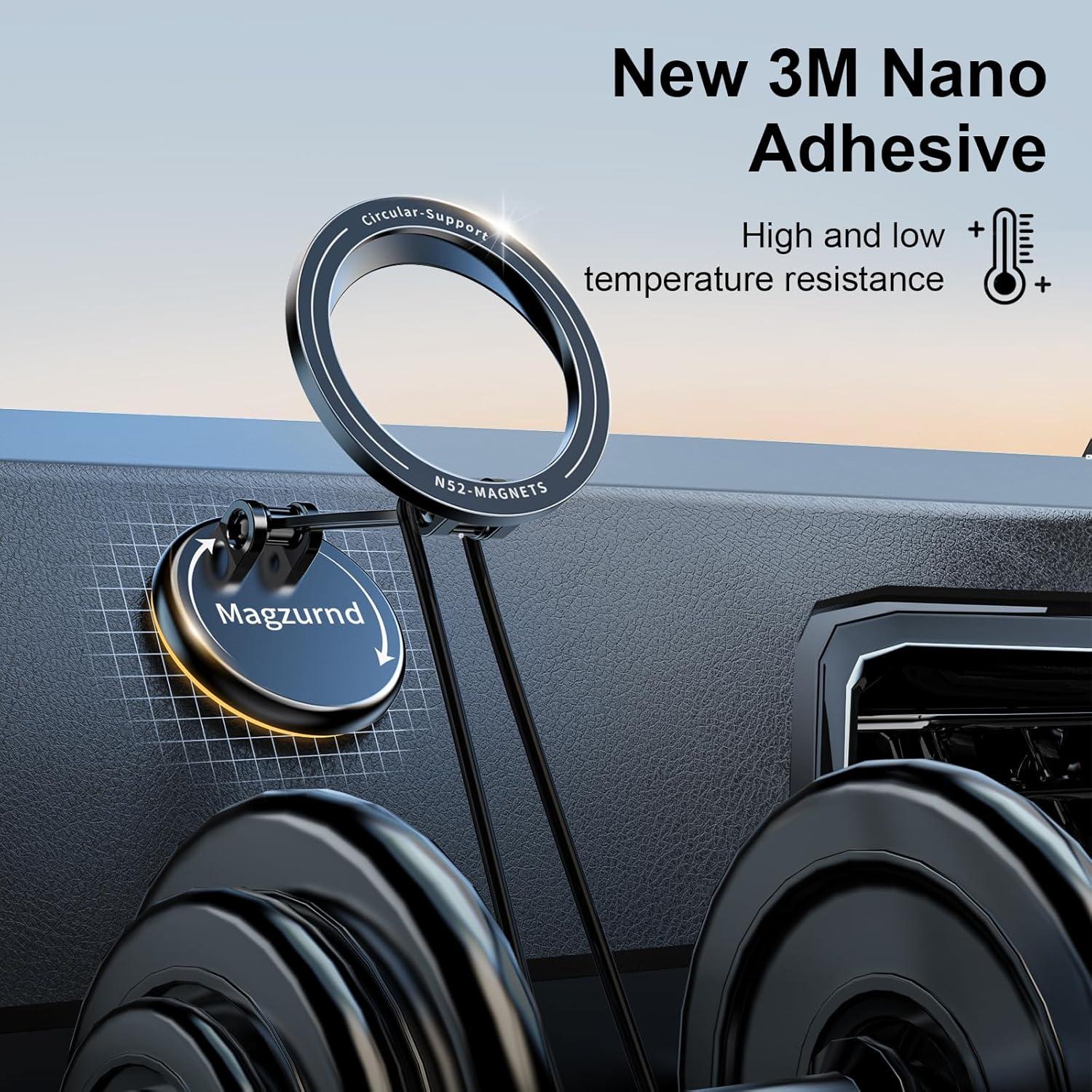 Soporte Magnético para Coche Magzurnd 360° para iPhone