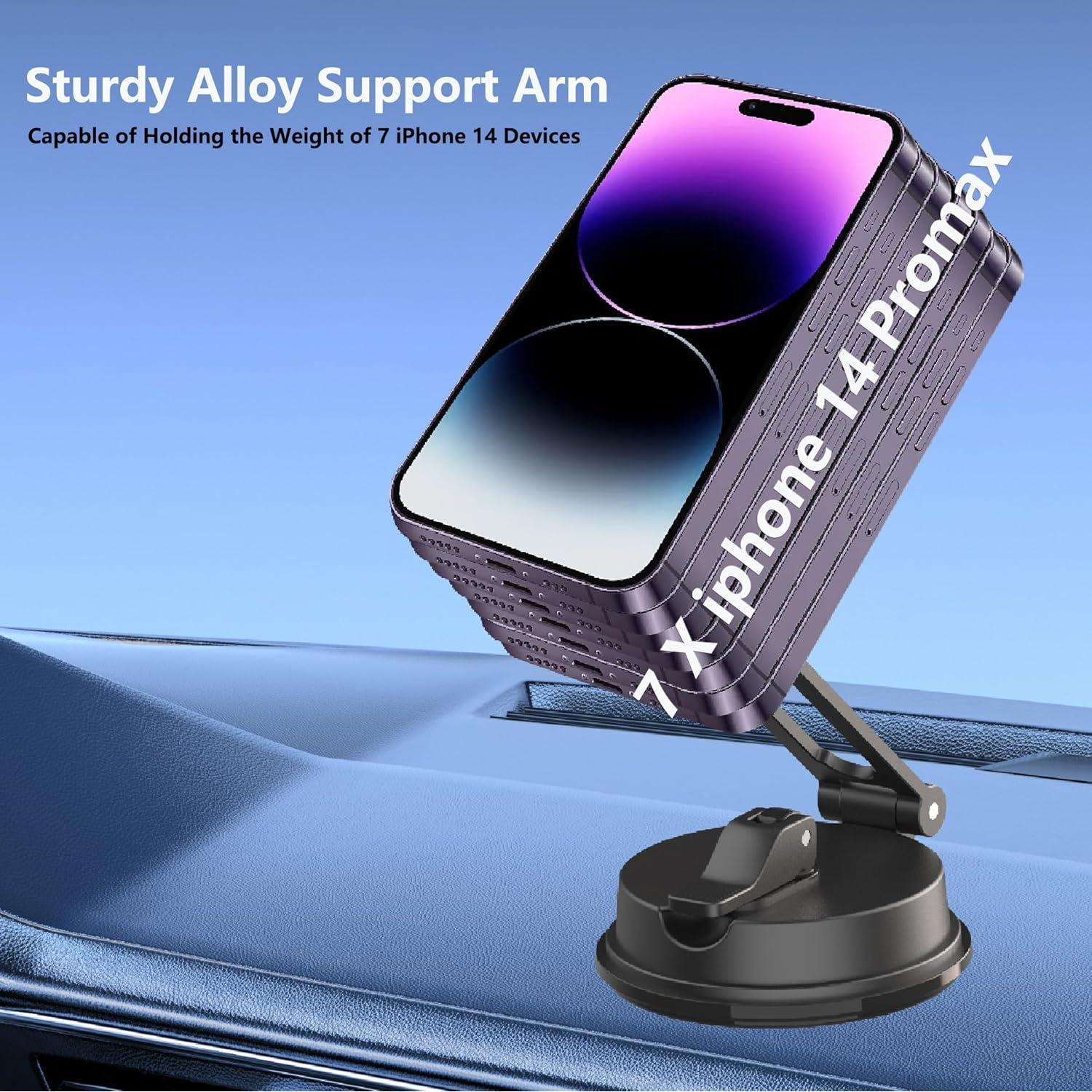 Soporte Magnético para Teléfono Auto SPETAKU 360° Gris