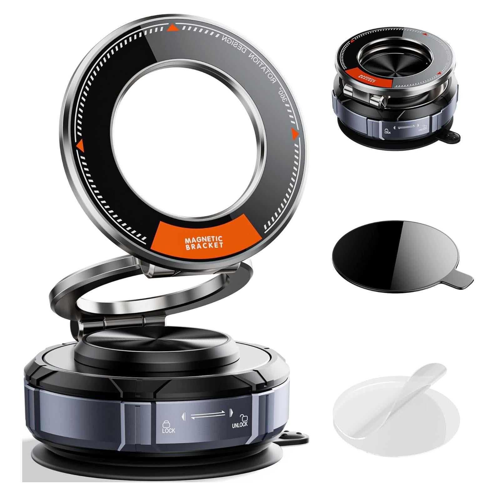 Soporte Magnético para Teléfono BOCLOUD 360° Zinc 181g