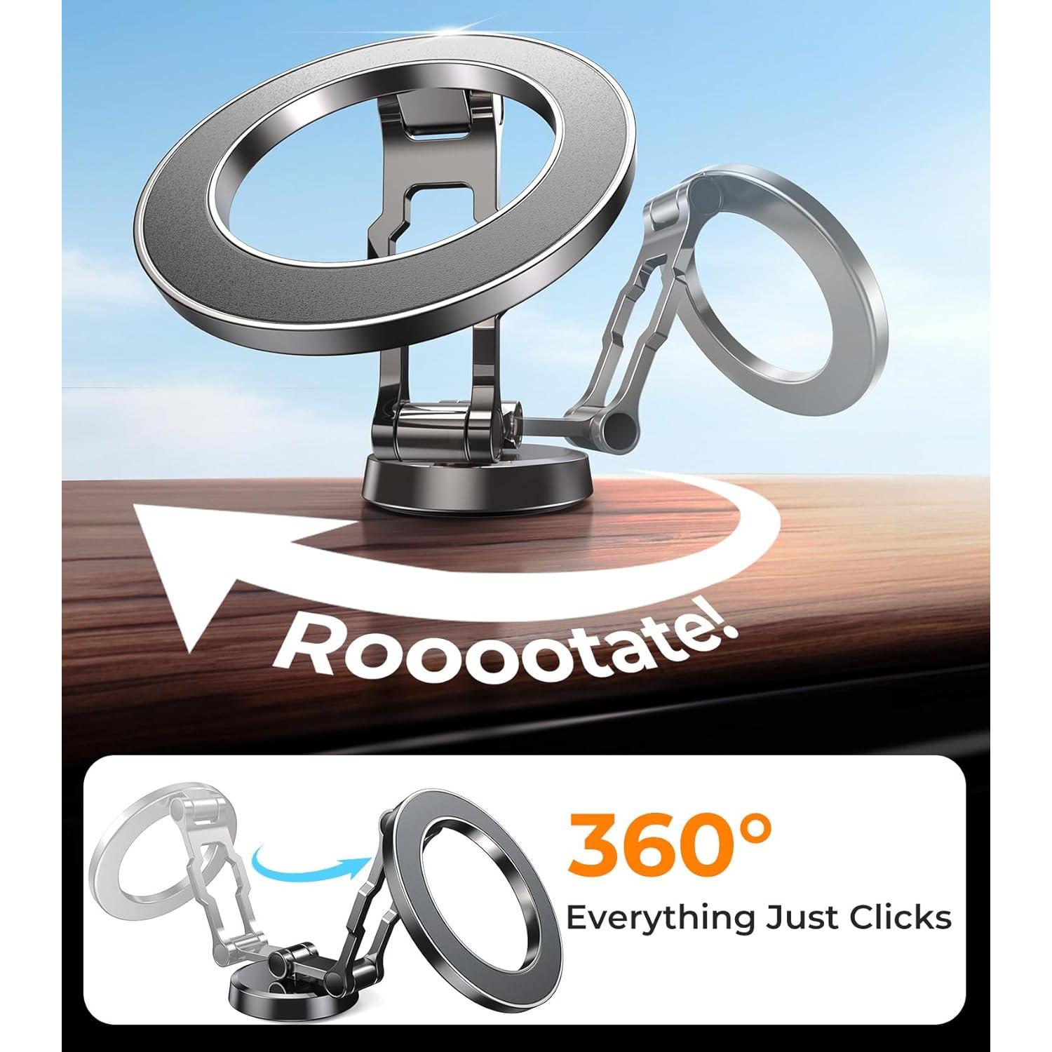 Soporte Magnético para Coche Kaistyle KSM-MPH-01 360° Ajustable