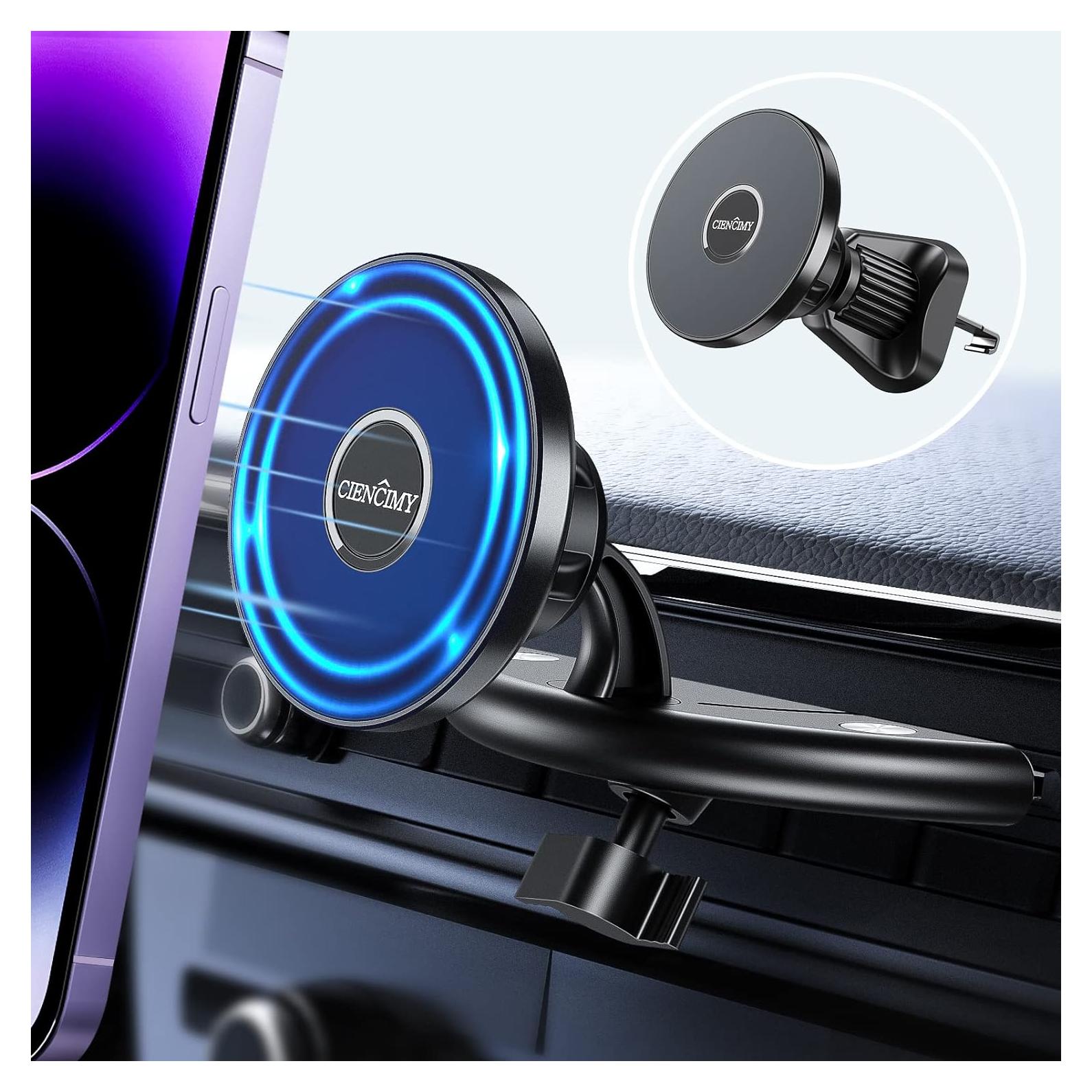 Soporte para Teléfono de Ranura CD Ciencimy Antideslizante