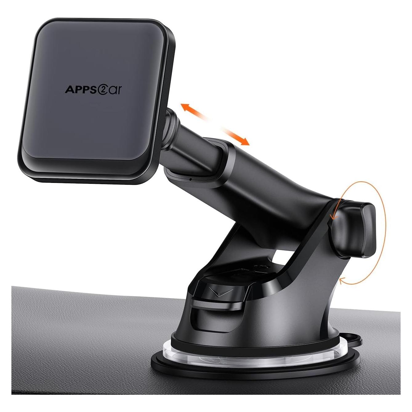 Soporte magnético para coche APPS2Car MagSafe ajustable