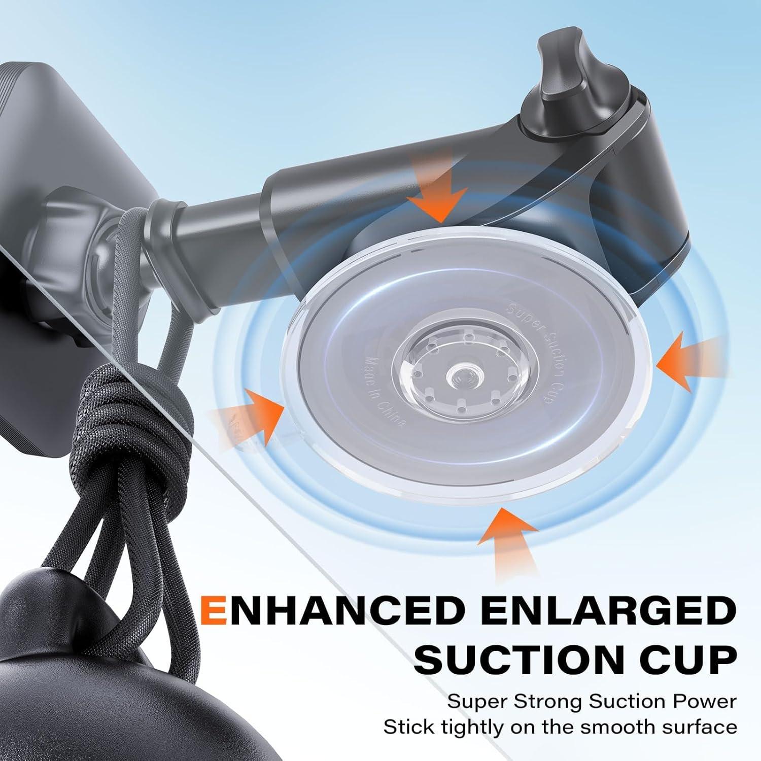 Soporte magnético para coche APPS2Car MagSafe ajustable