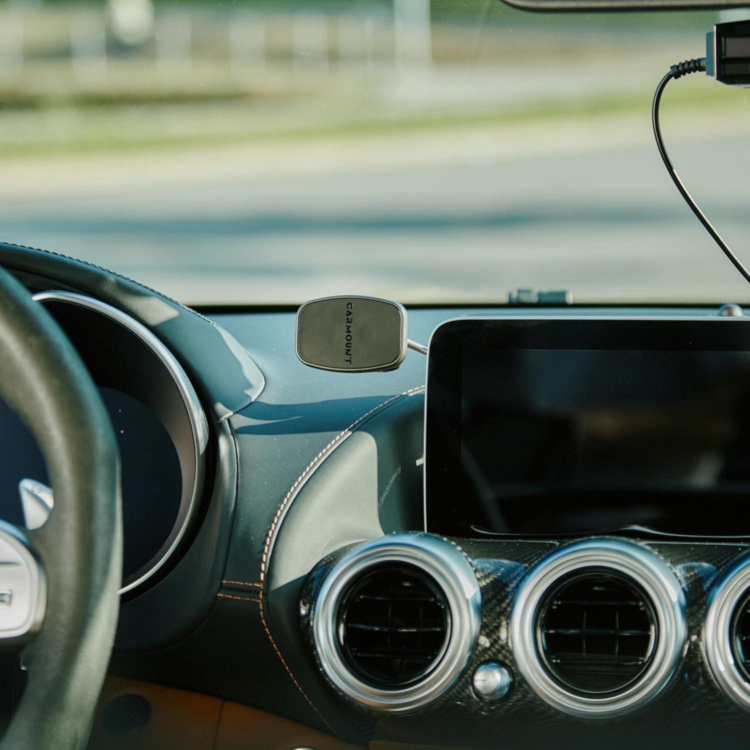 Soporte Magnético para Teléfono CARMOUNT F2, 360° Ajustable