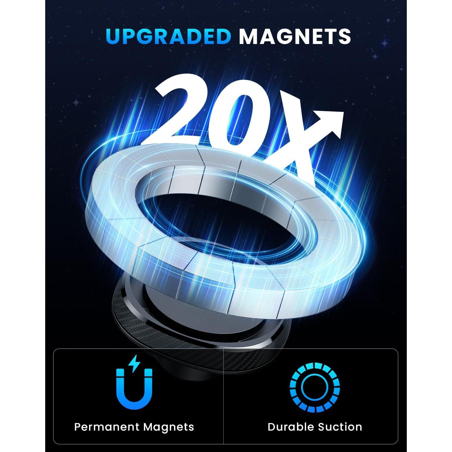 Soporte Magnético para Teléfono en Coche Wiiki-tech CD Magsafe