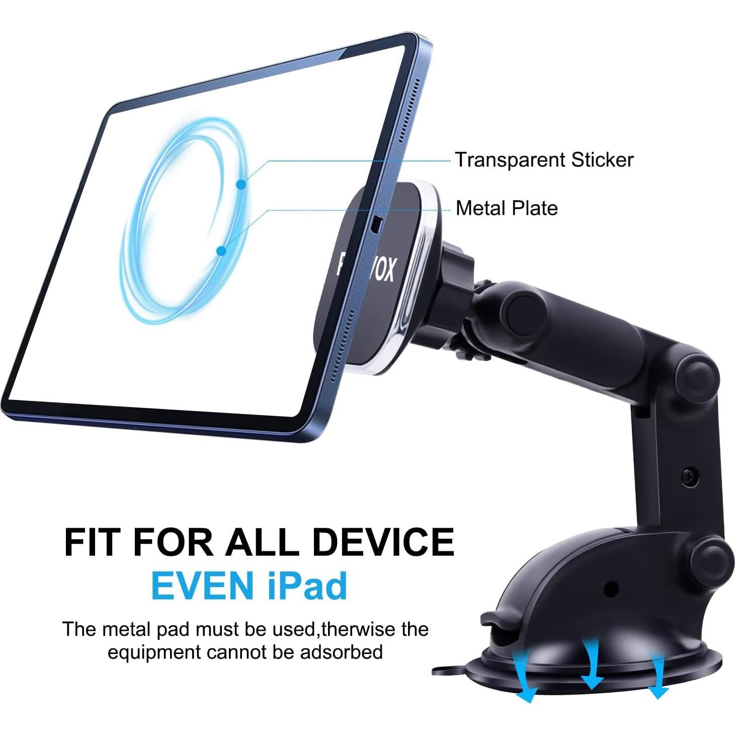 Soporte Magnético para Teléfono en Coche Panvox 8 Imán