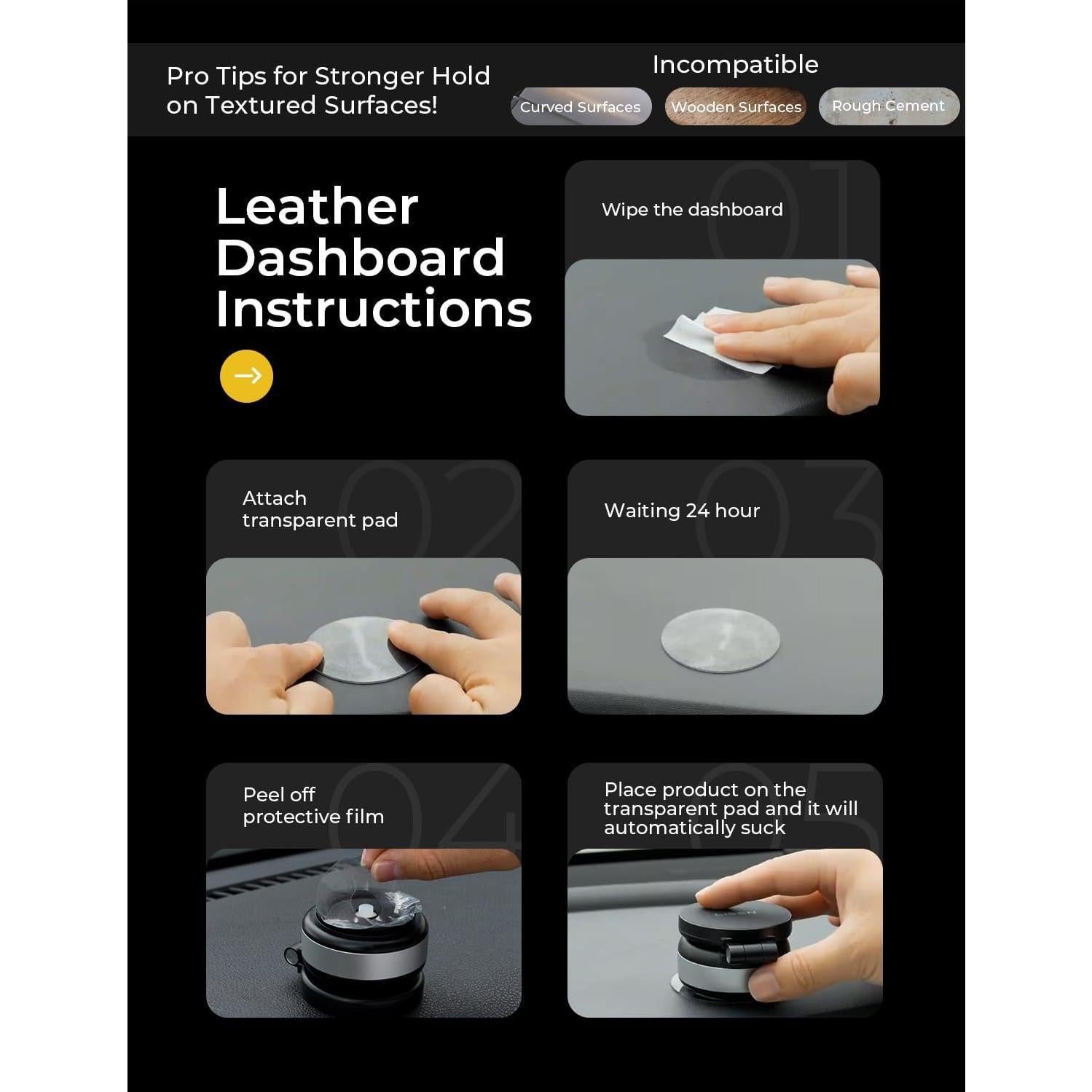 Soporte Magnético Portátil LISEN para iPhone 12-16 Pro