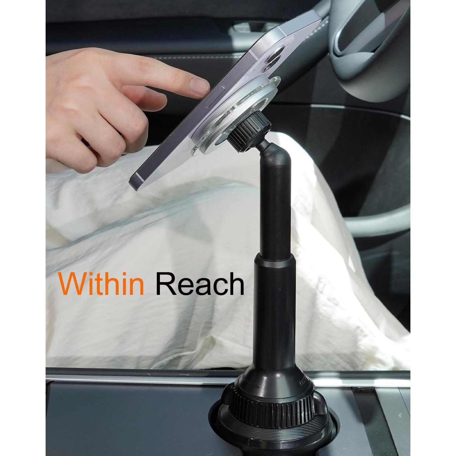 Soporte para Taza de Teléfono OQTIQ Ajustable para Coche