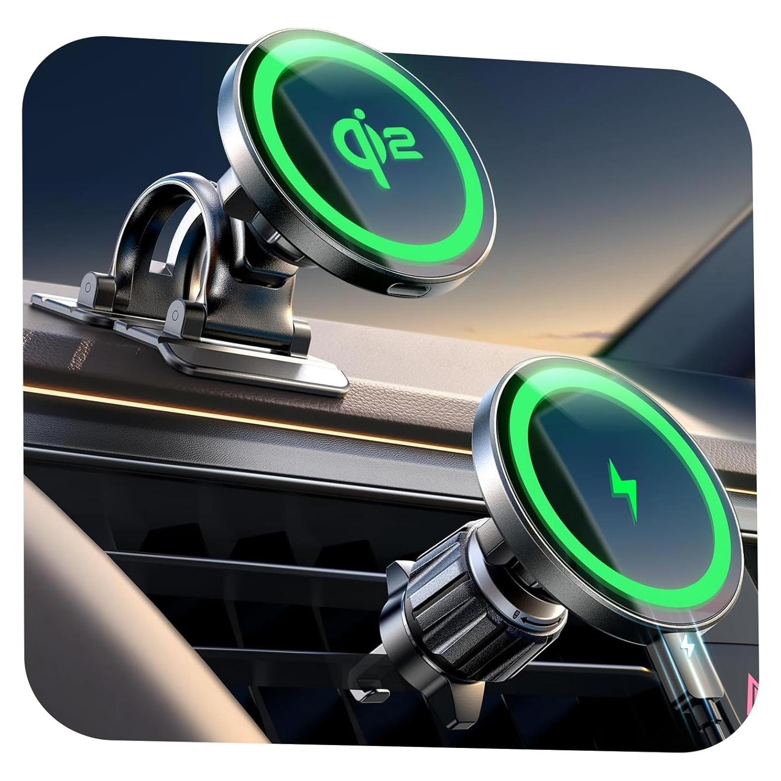 Cargador Inalámbrico Magnético LISEN Qi2 15W para iPhone