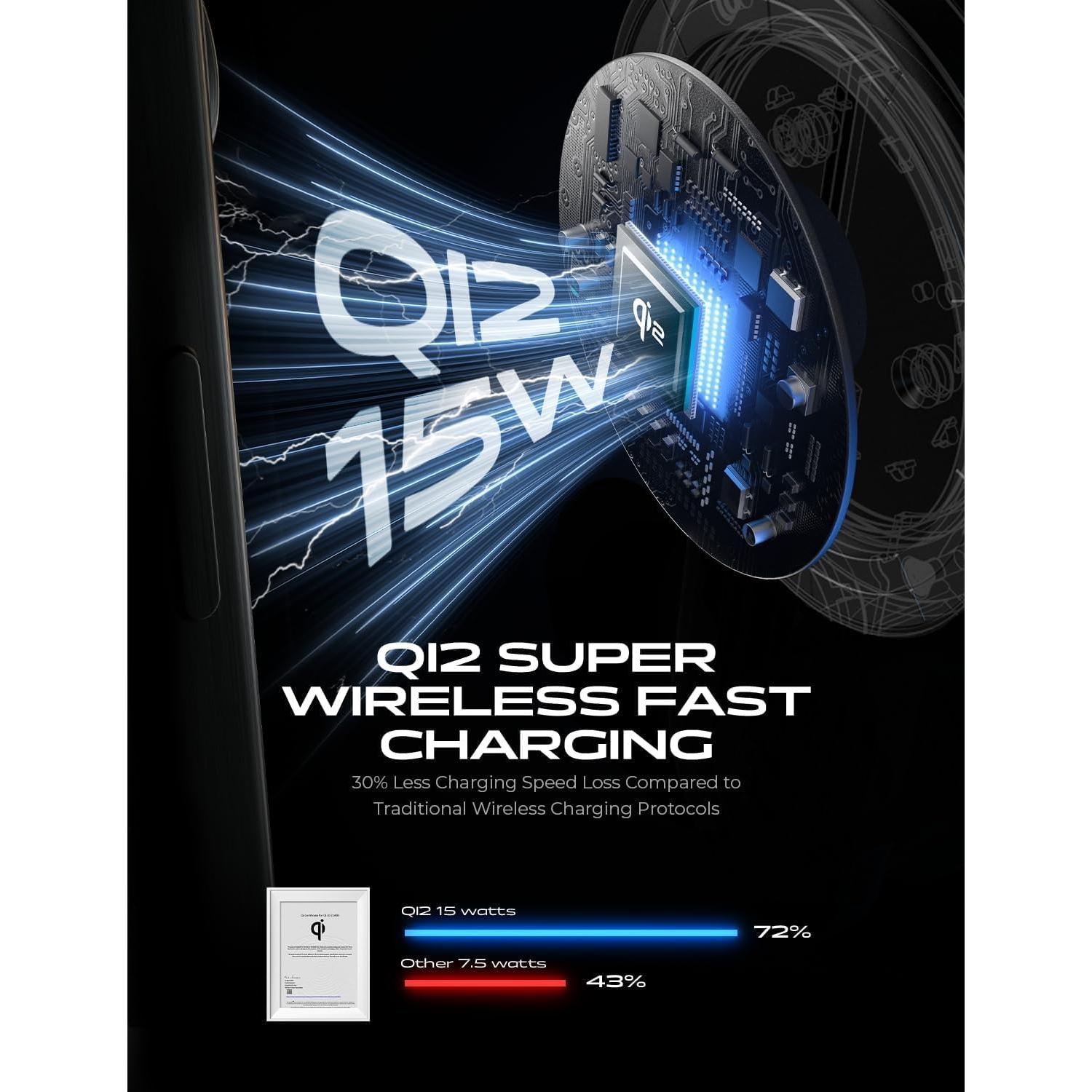 Cargador Inalámbrico Magnético LISEN Qi2 15W para iPhone