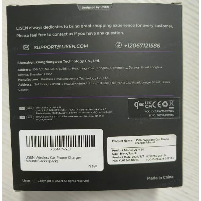 Cargador Inalámbrico Magnético LISEN Qi2 15W para iPhone