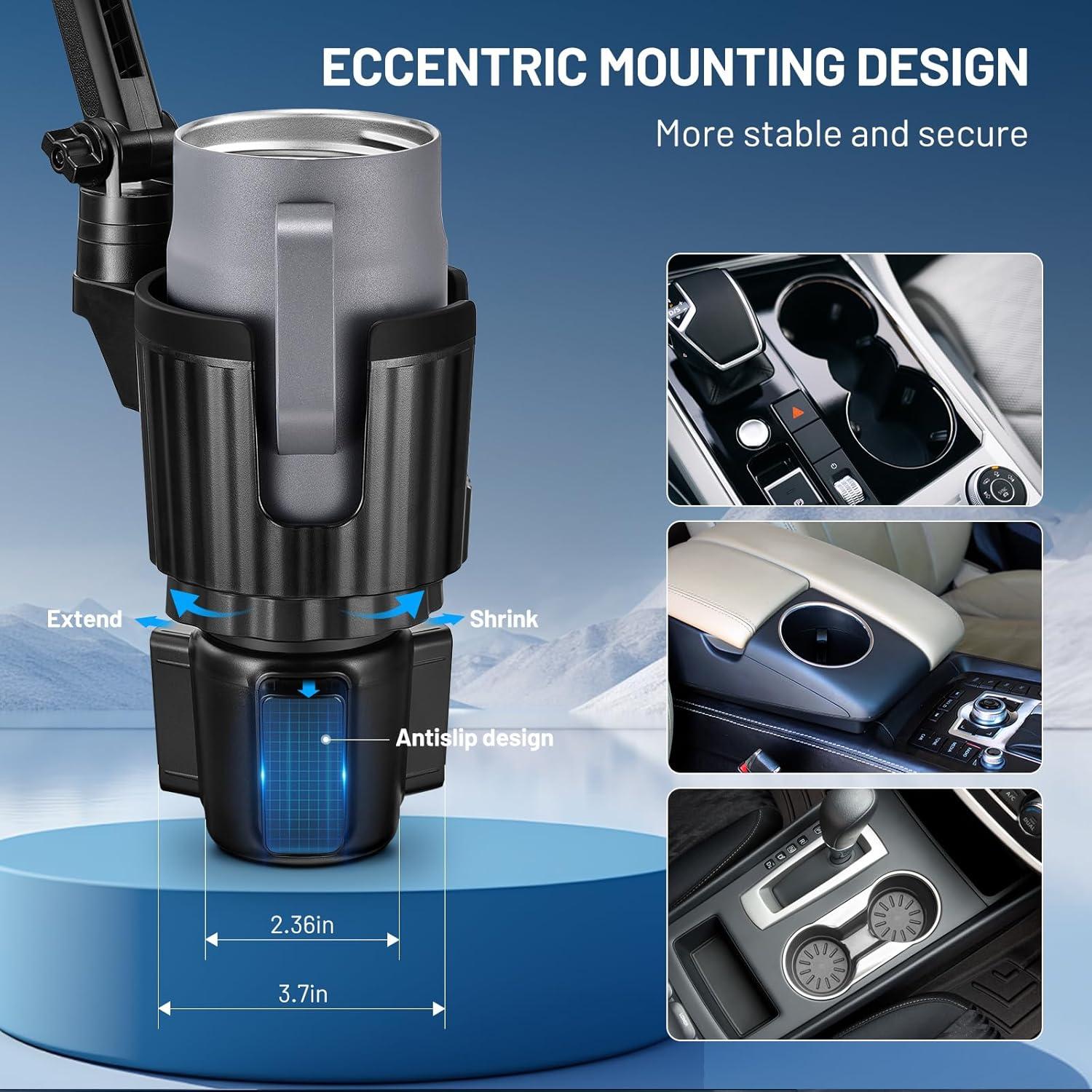 Soporte para teléfono en portavasos This Hill ajustable MagSafe