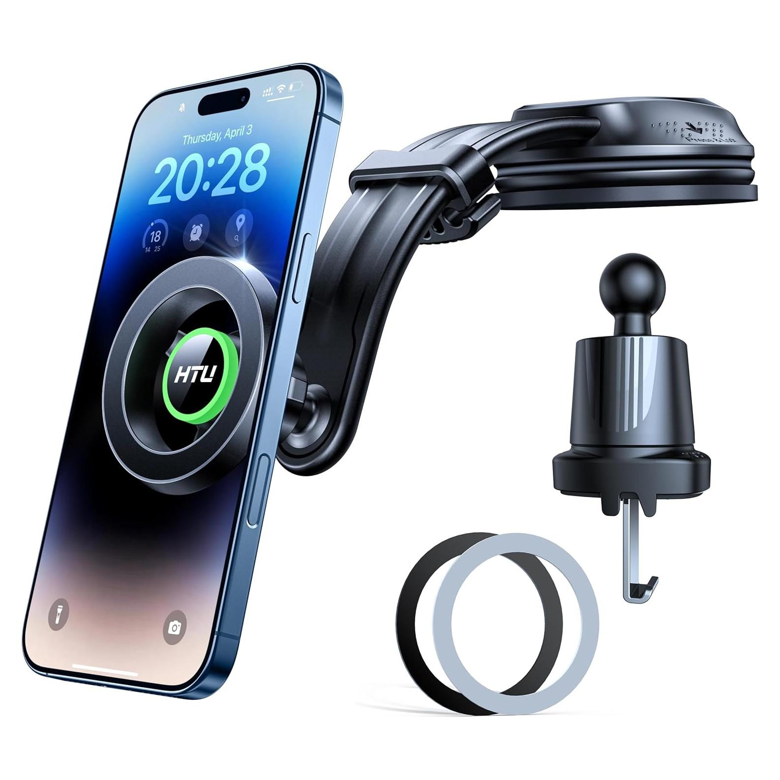 Soporte para Coche HTU Magnético 5 en 1 Verde