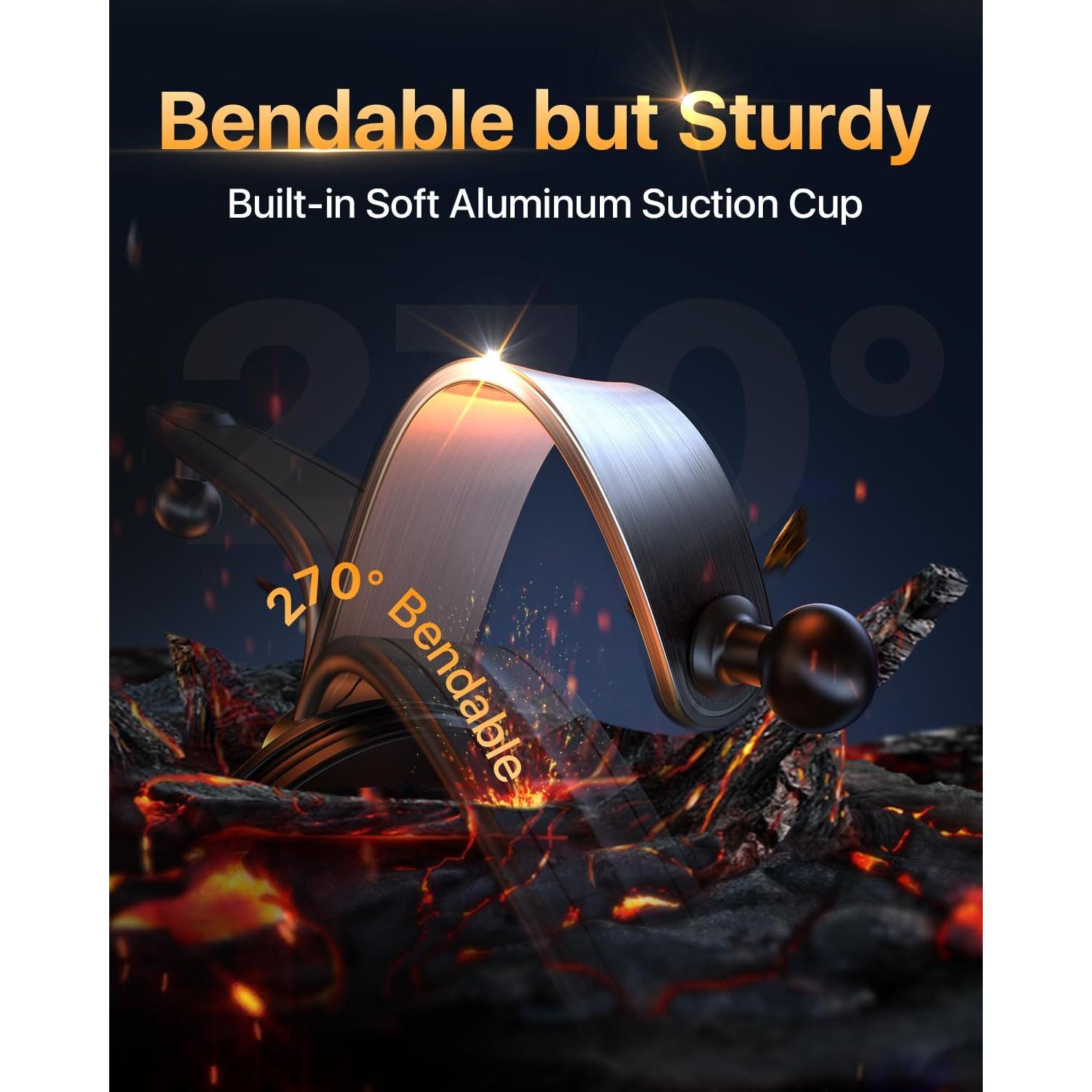 Soporte para Coche HTU Magnético 5 en 1 Verde