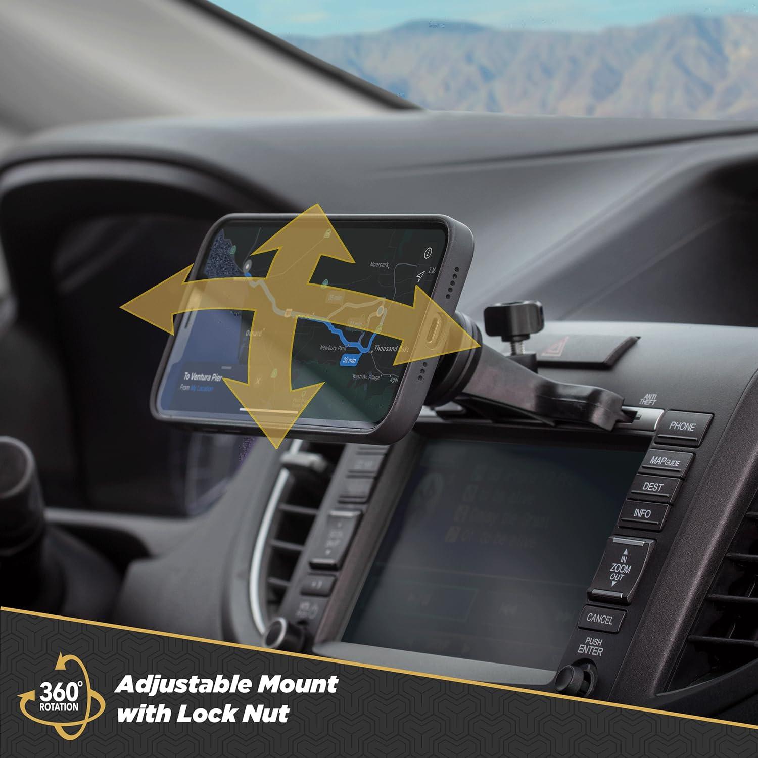 Soporte Magnético Scosche MAGCD2 para CD, Ajustable 360°