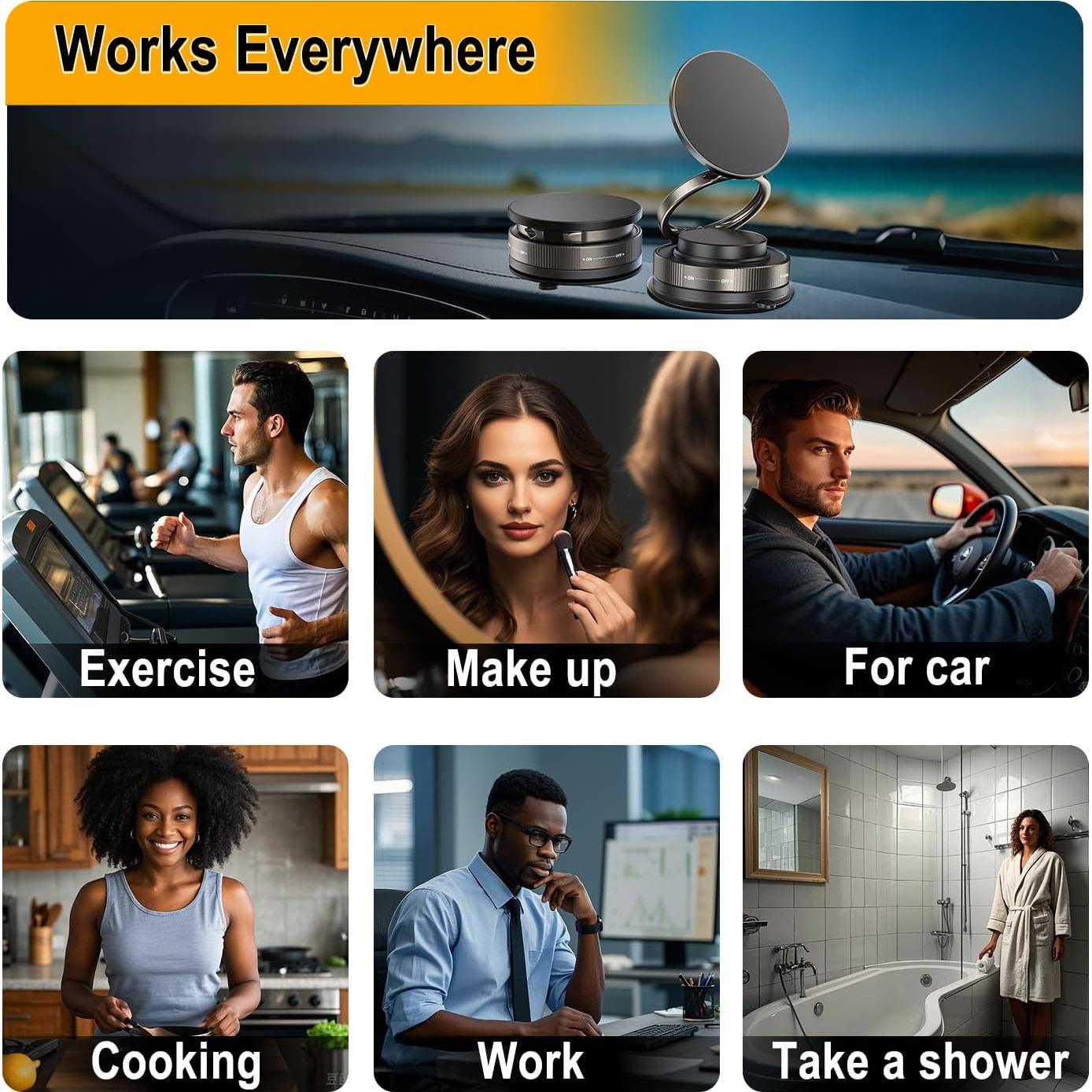 Soporte Magnético para Teléfonos Repmidfer 360° Ajustable